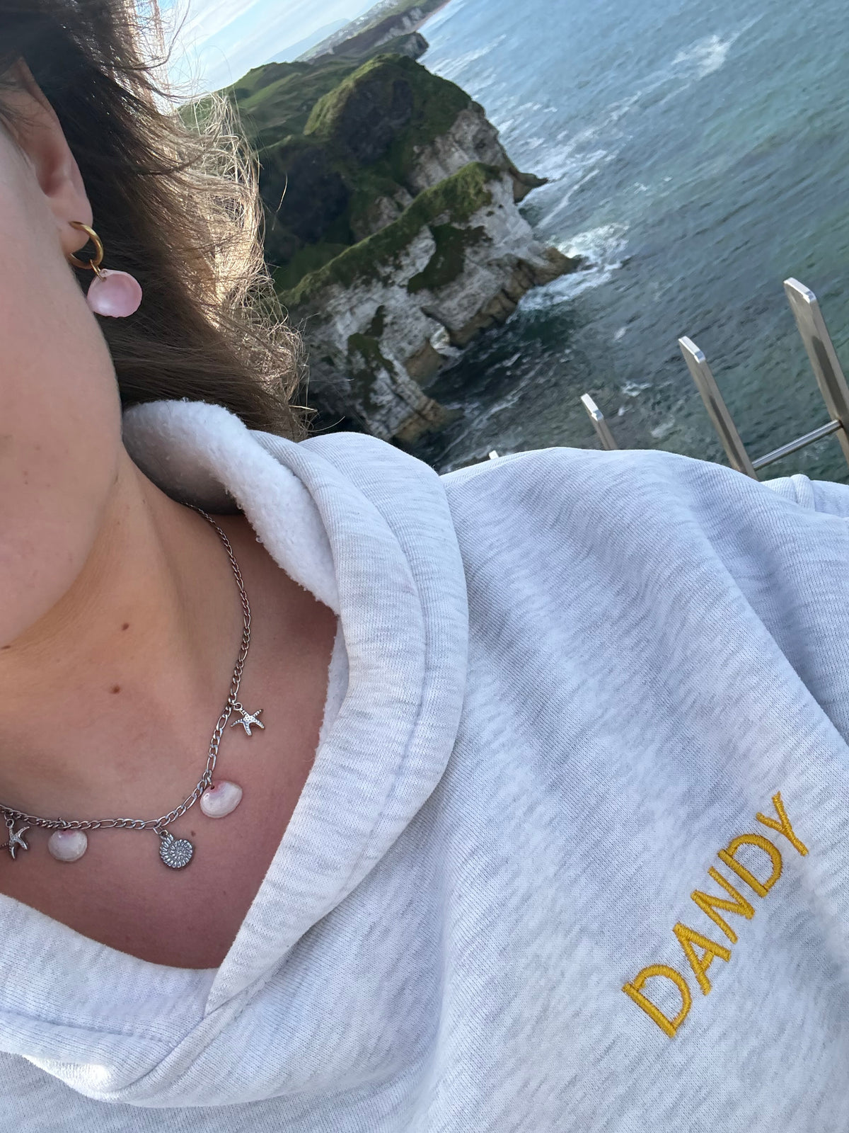 Causeway Blush Charm Necklace
