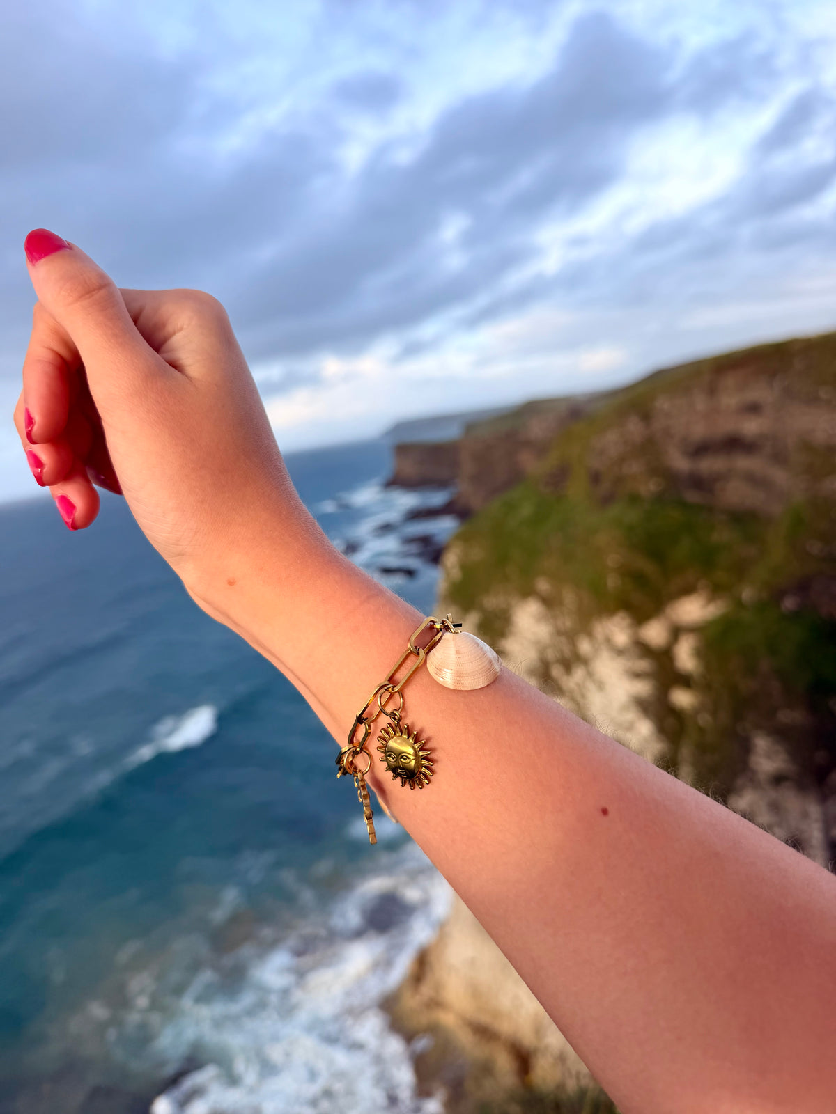 Atlantic Charm Bracelet | Sun Charms
