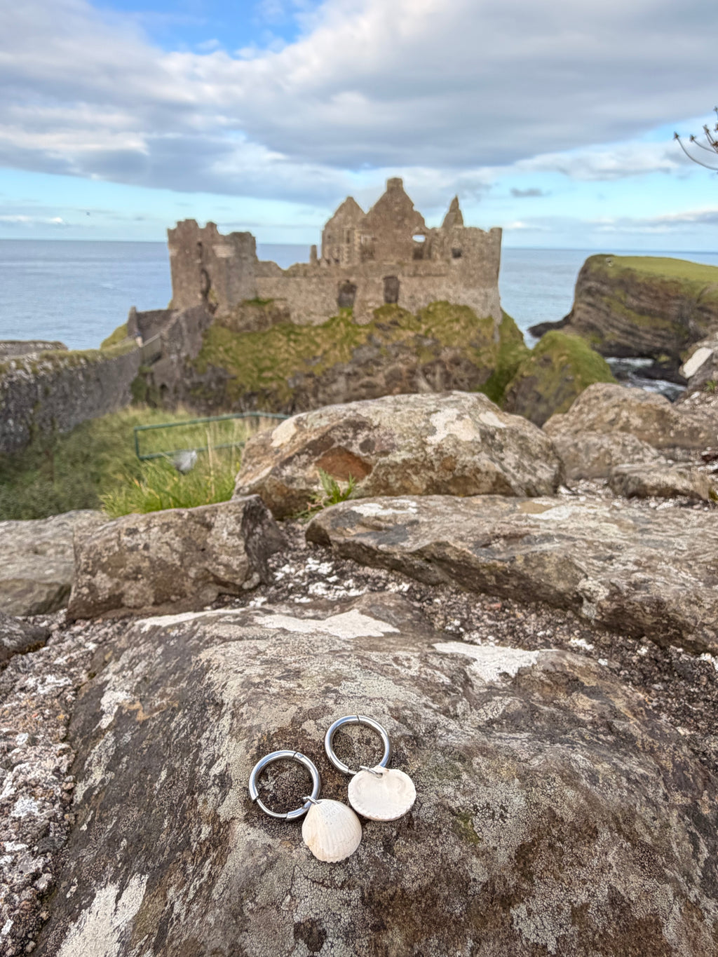 Causeway Shell Earrings Silver