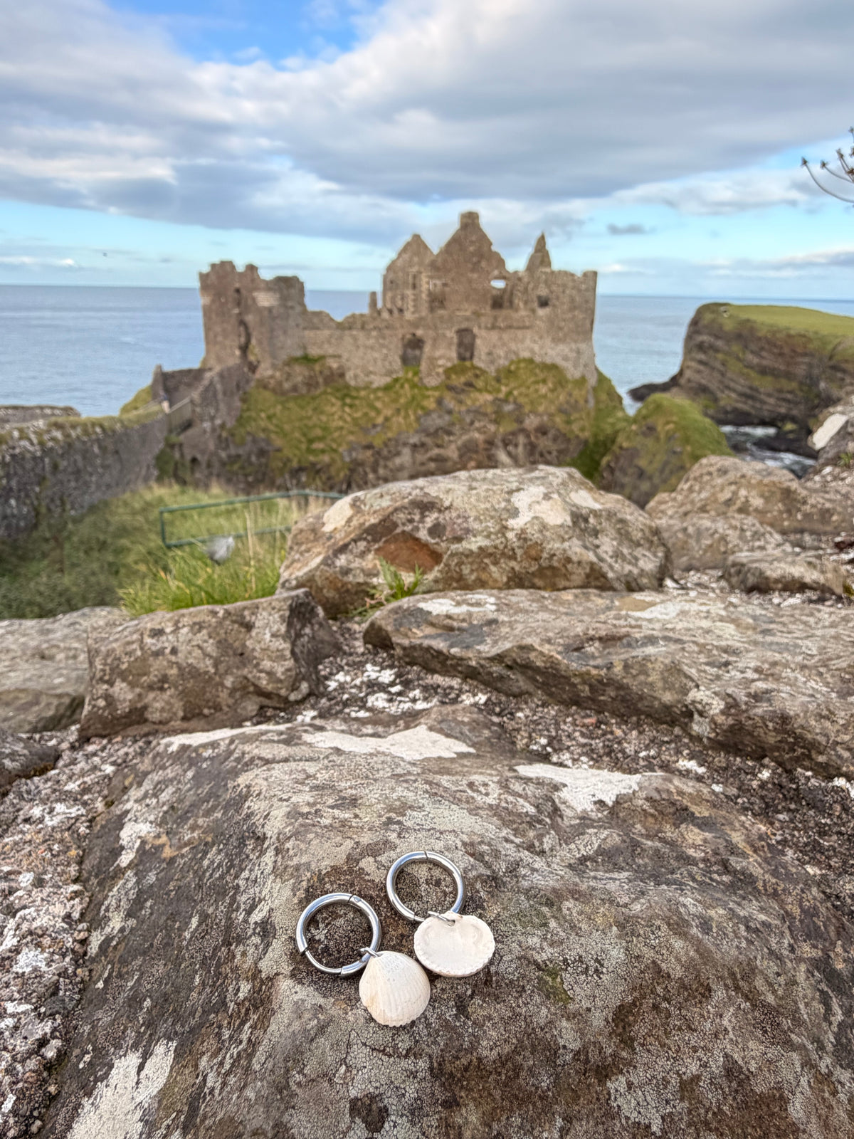 Causeway Shell Earrings Silver