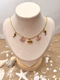 Causeway Blush Charm Necklace