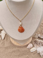 Castlerock Pearl Scallop Necklace