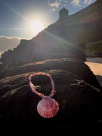 Pink Cove Shallop Necklace
