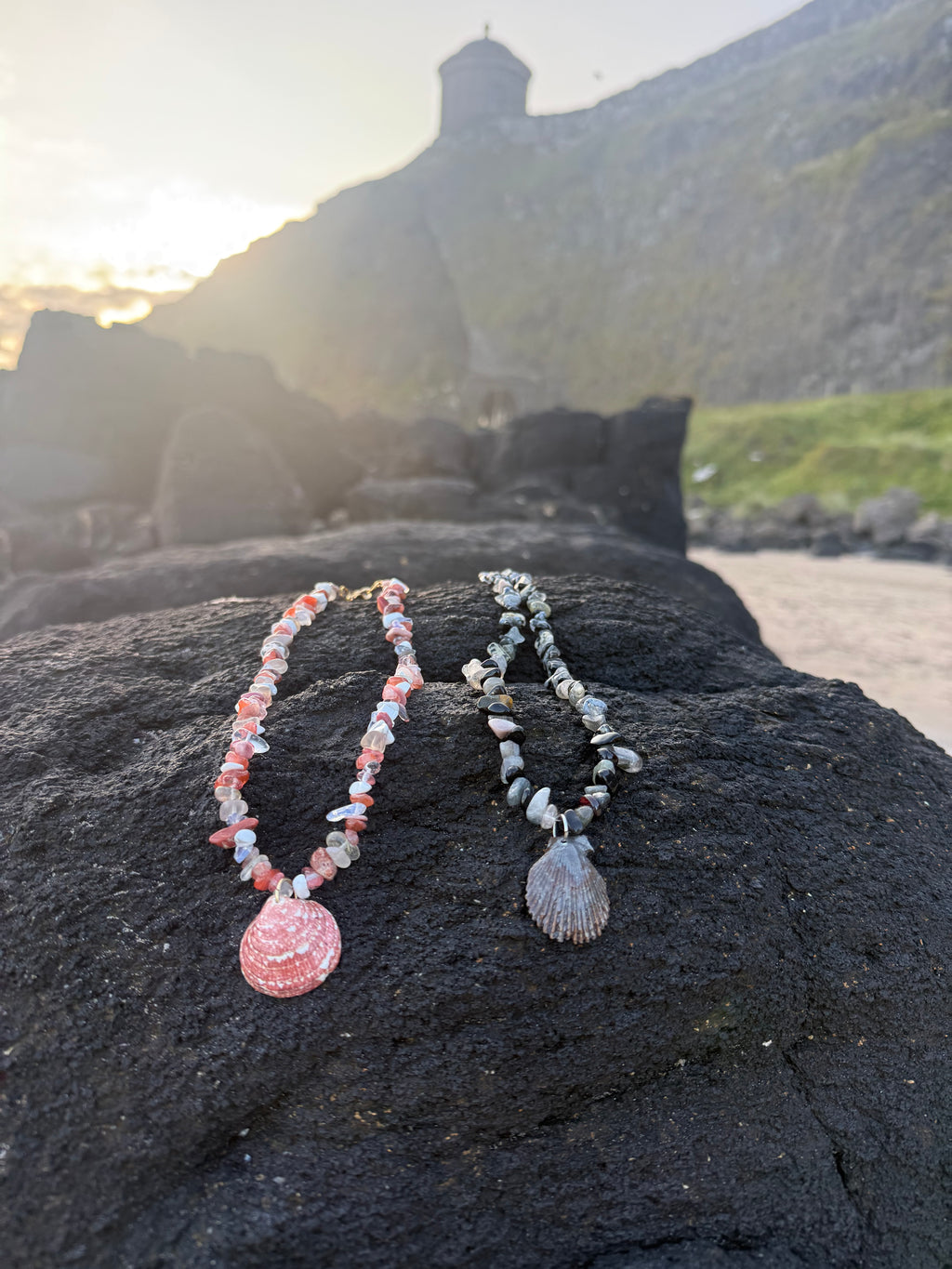 Sunset Shell Necklace