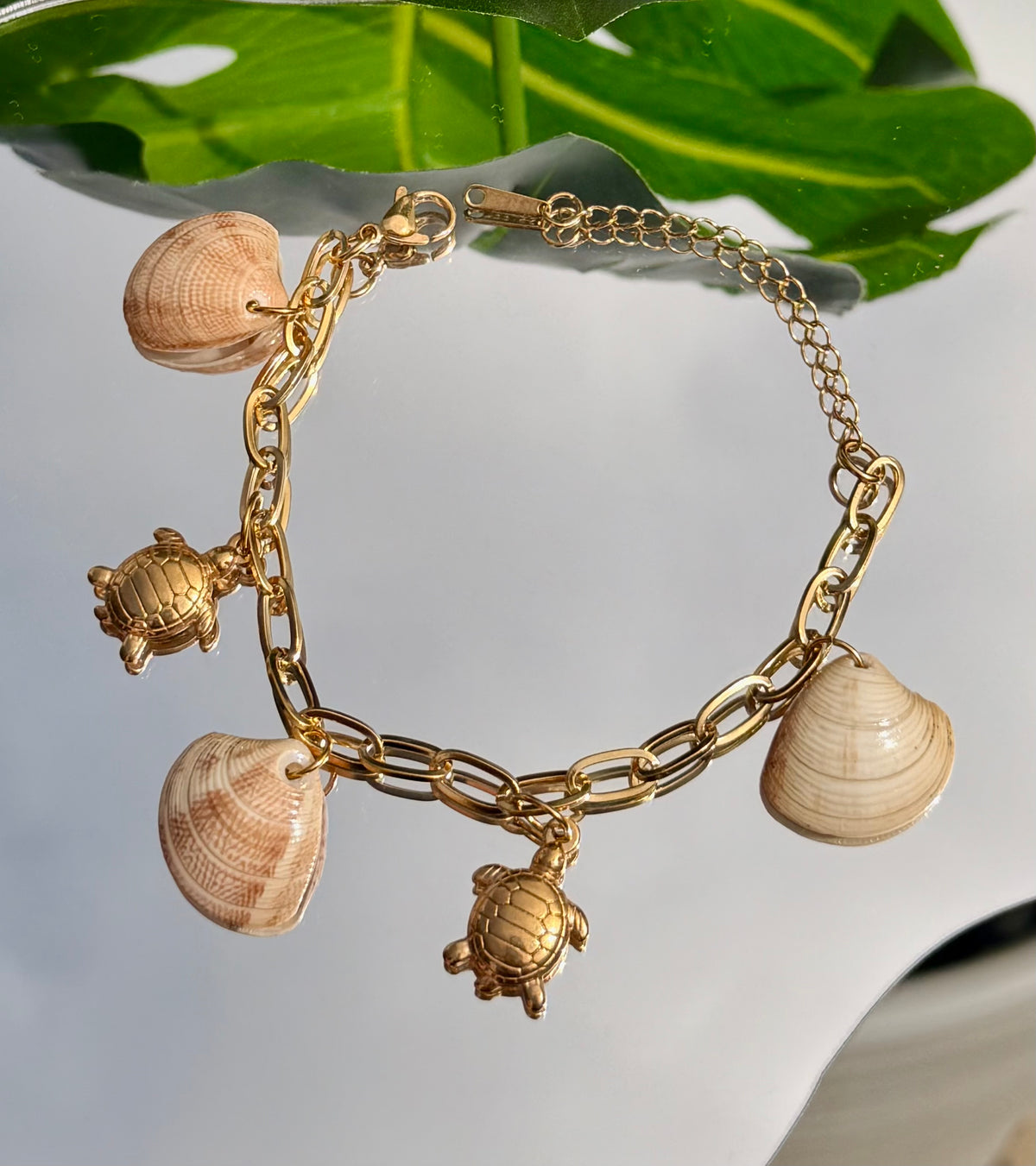 Atlantic Charm Bracelet | Turtle Charms