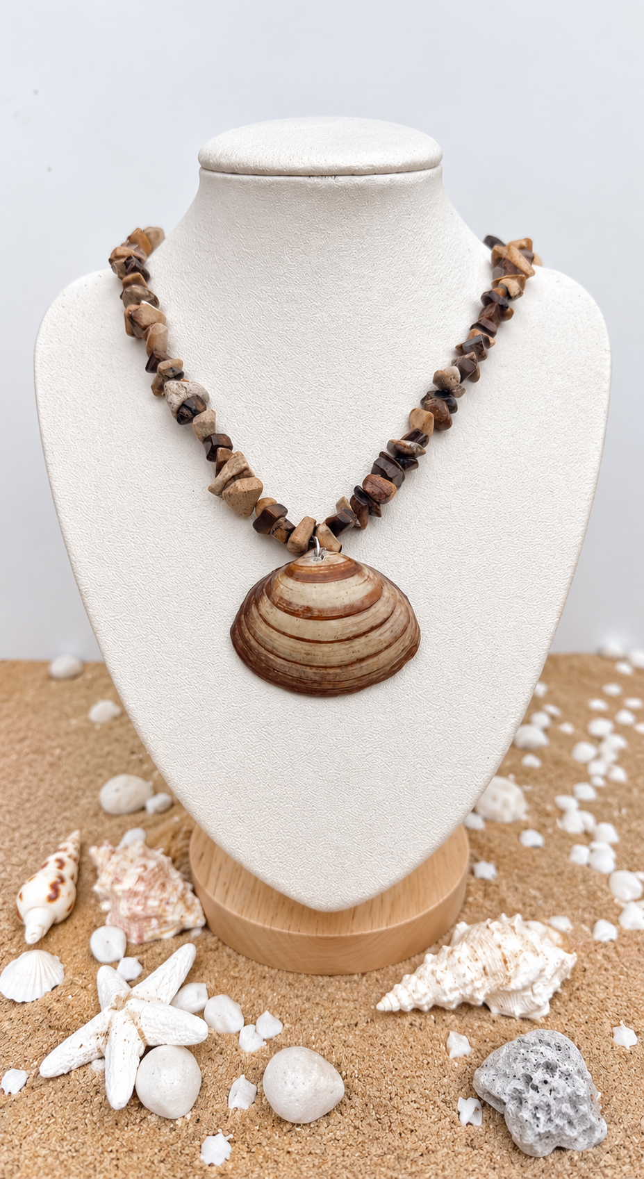 Driftwood Shell Necklace