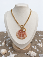 Crabby Ever After Scallop Necklace