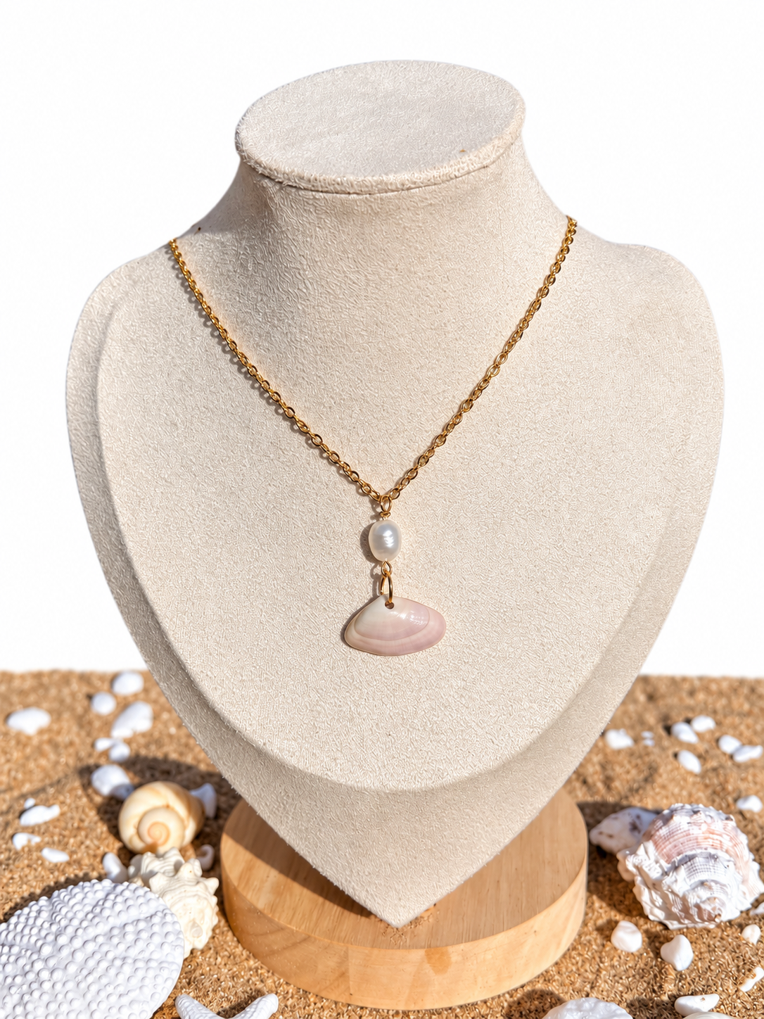 Whiterocks Pearl Shell Necklace