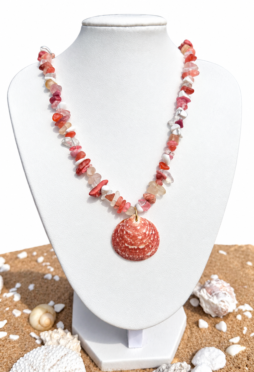 Sunset Shell Necklace
