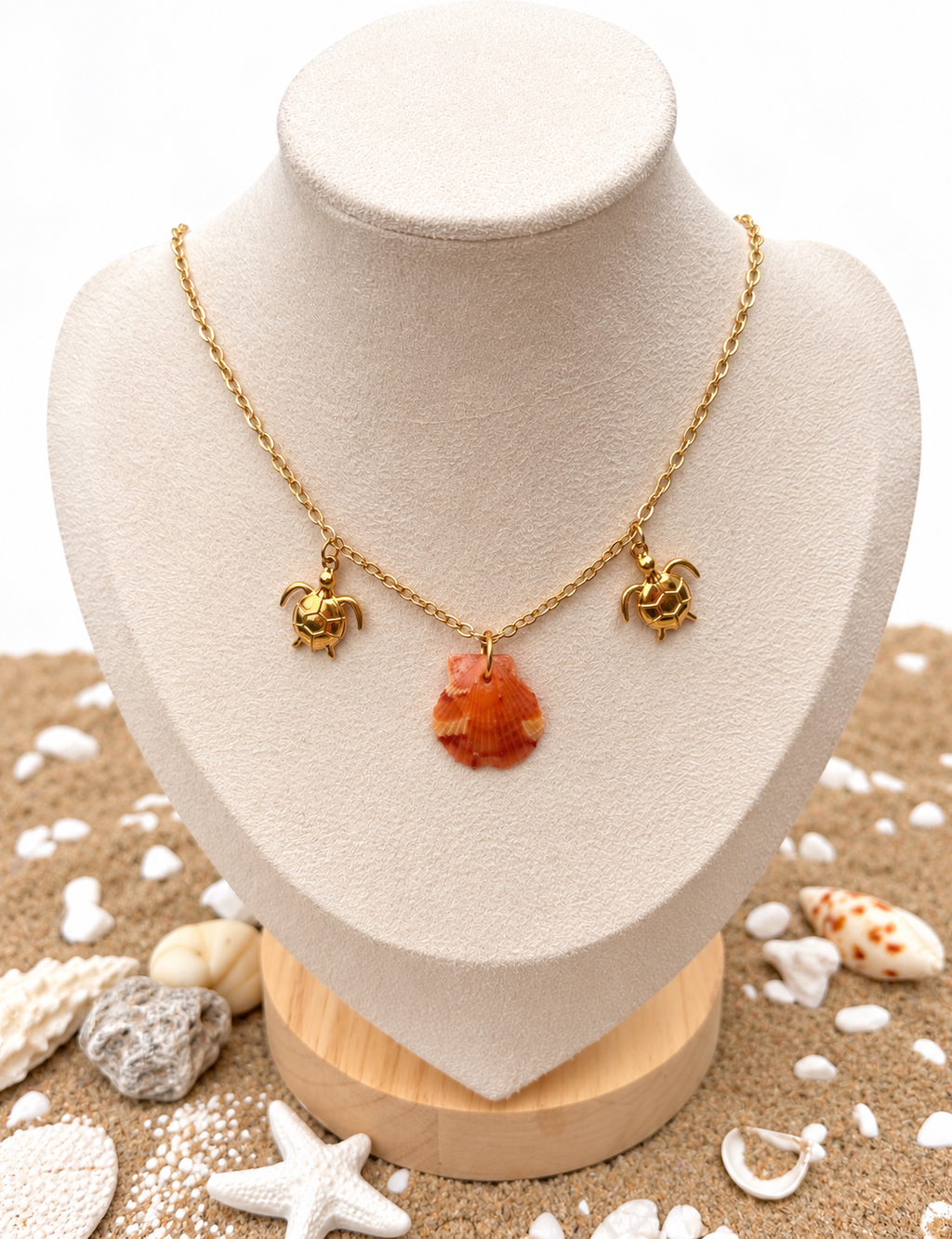 Turtle Charm Necklace