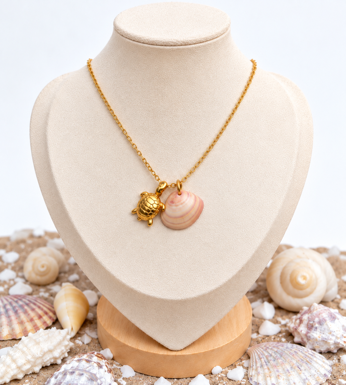 Turtle Cove Shell Necklace