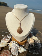 Sunset Scallop Necklace