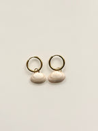 Causeway Shell Hoop Earrings