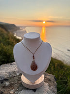 Sunset Scallop Necklace