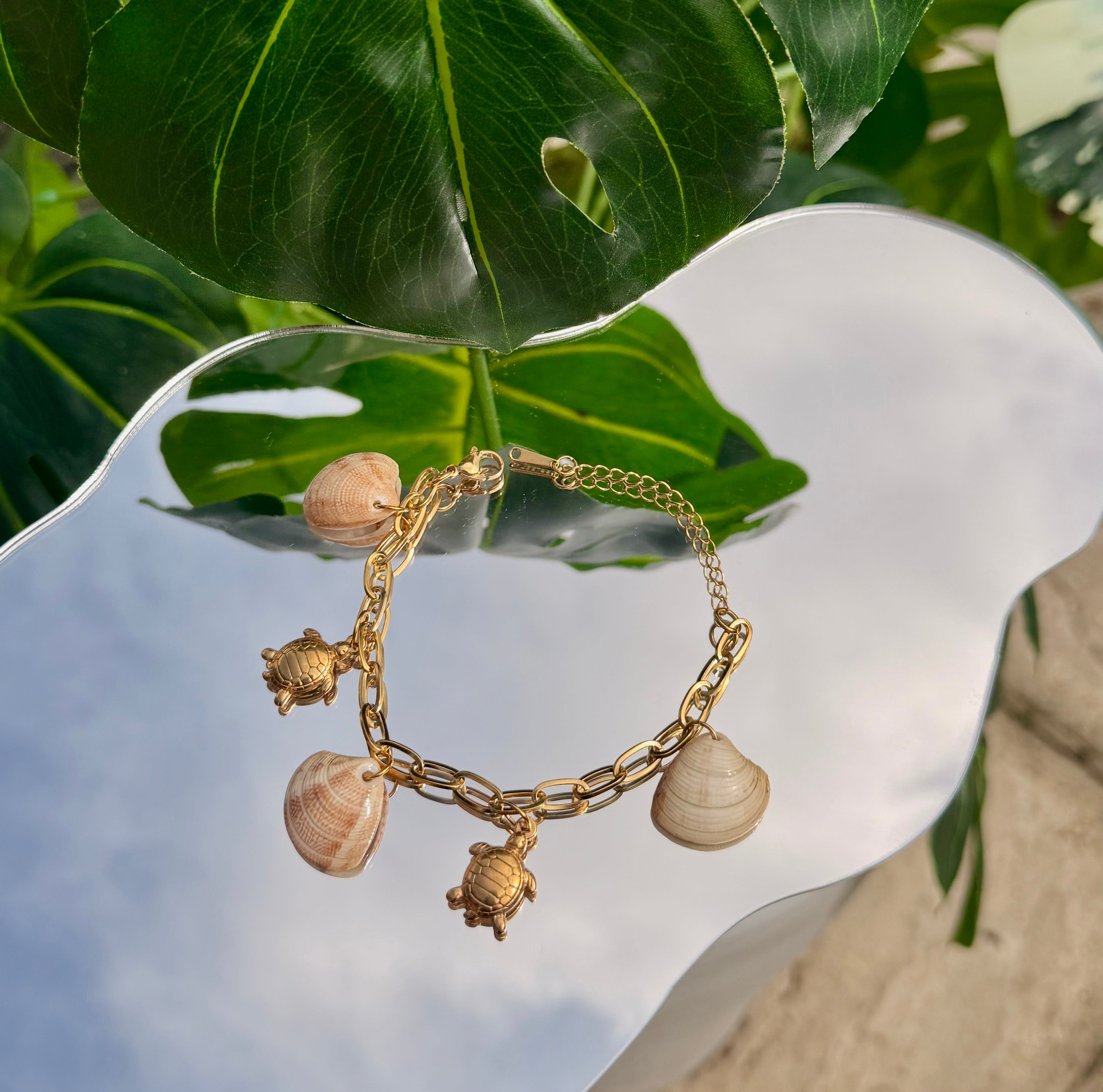 Atlantic Charm Bracelet | Turtle Charms