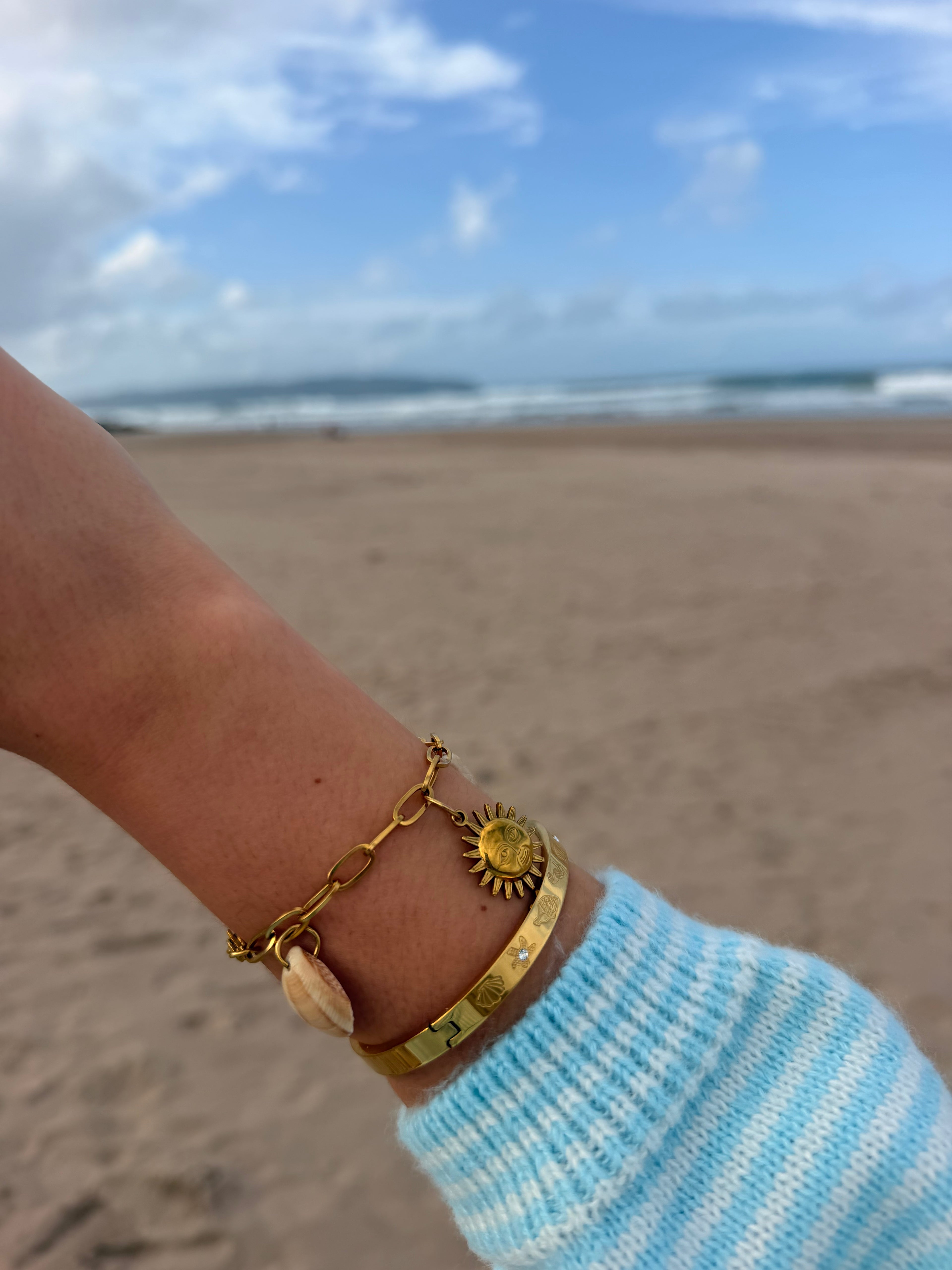 Atlantic Charm Bracelet | Sun Charms